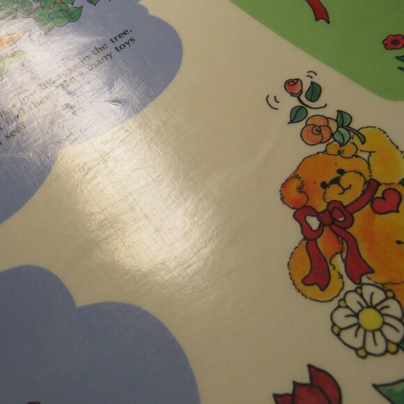 Vintage LUCY RIGGS 1986 Placemat SEE SAW #80269 (professional thick lamination) - Picture 3 of 8